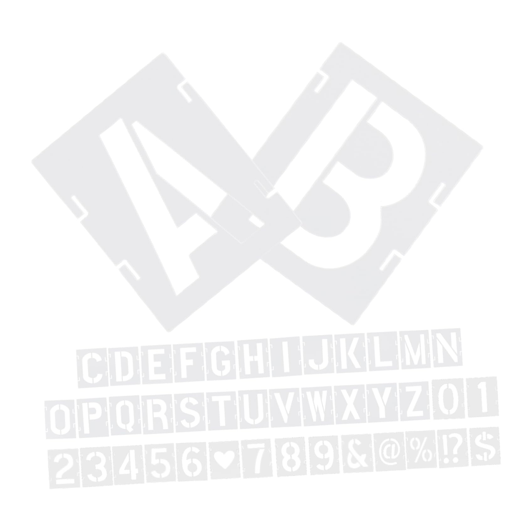 Uonlytech 4 Set Modello di Verniciatura A Spruzzo Artigianato Mestiere Stencil Stampini per Dipingere Pittura Stencil per La Pittura Materiale Stampino Modello L'animale Domestico 42 Pezzi*4