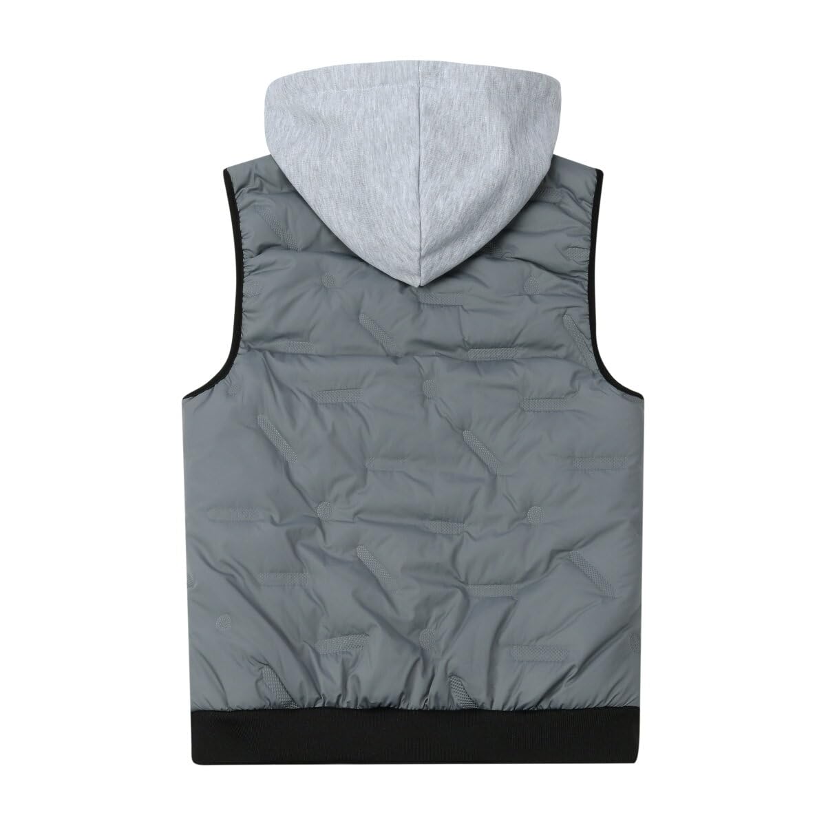 YOUTHUP Gilet da Uomo Trapuntato Scaldamuscoli Giacca Leggera Senza Maniche con Cappuccio Gilet da Esterno