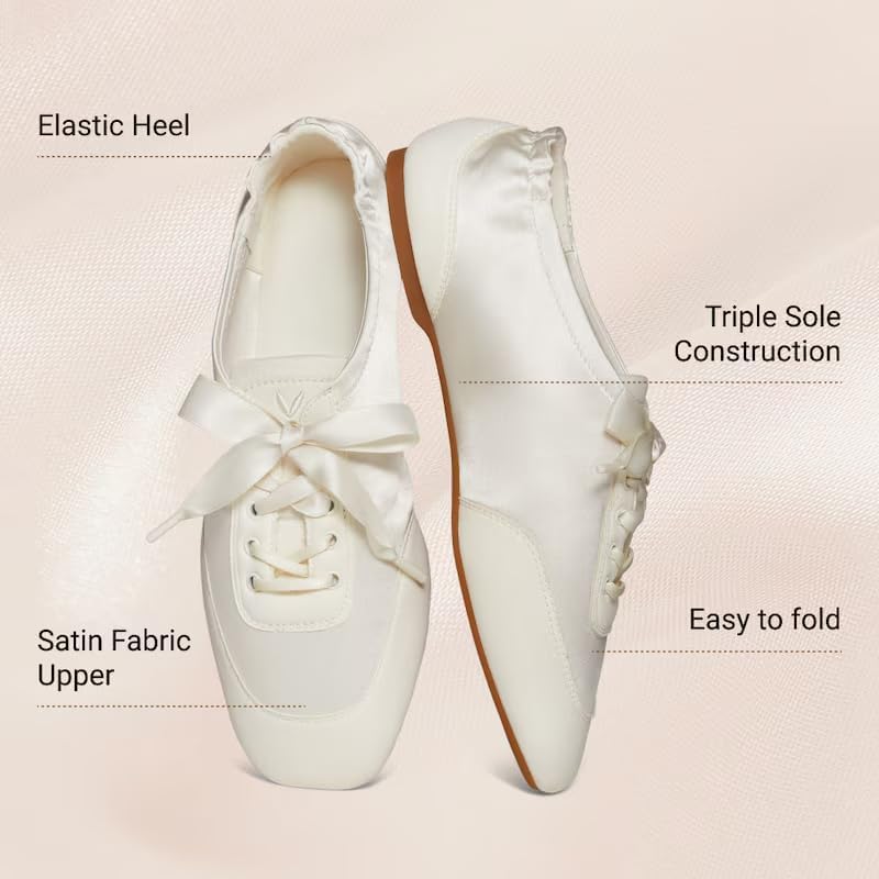 VIVAIA Women's Cristina Square-Toe Sneakers - Image 8