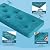 Millsilo Bench Cushion, Bench Cushions for Indoor/Outdoor Furniture, Window Seat Cushions, Garden Patio Large Pads with Button Reinforcement, for Shoe Bench Dining Porch Bench 48x18x4 inch, Teal