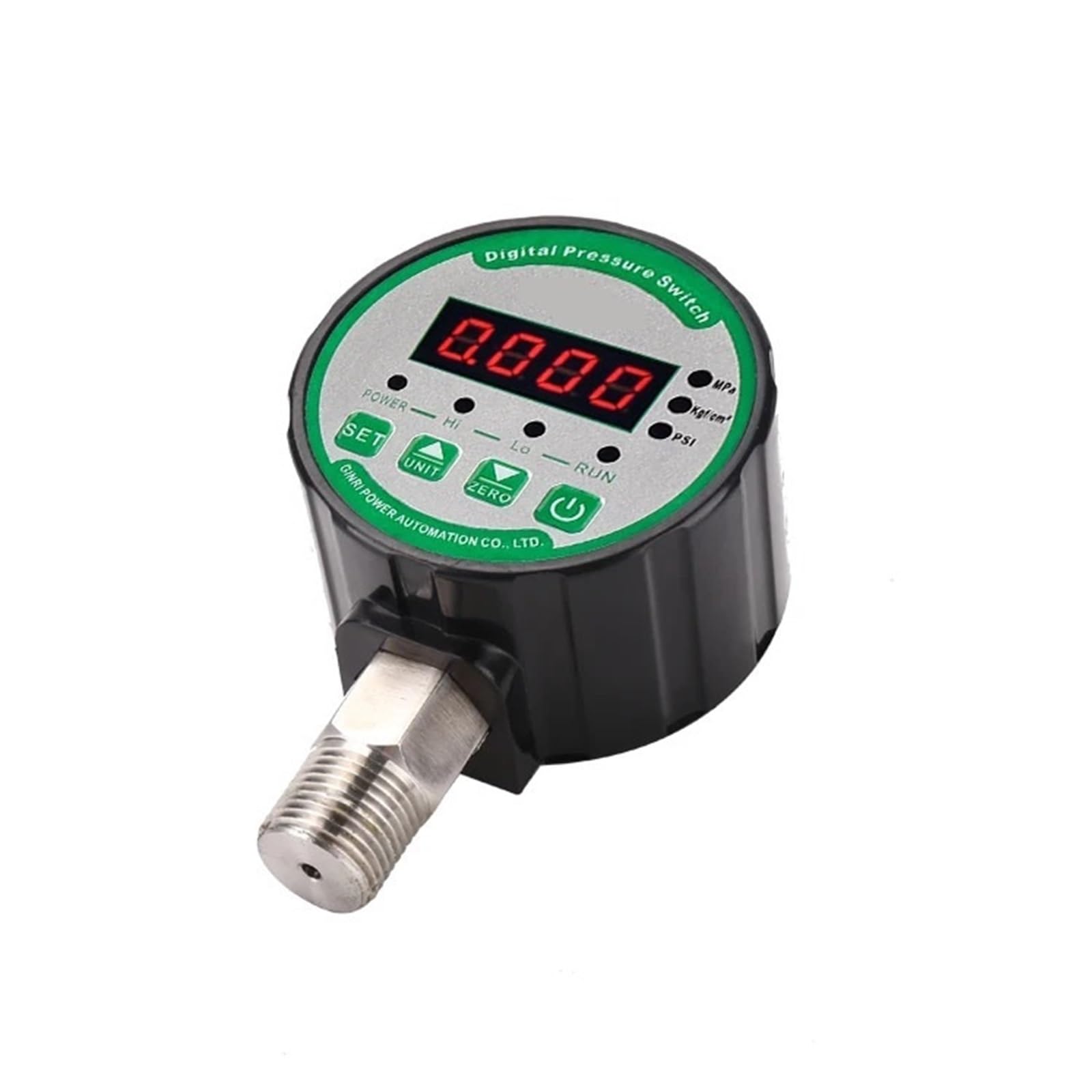 Manómetro de interruptor presión Digital DPR-S80 0-10Mpa NPT1/4 G1/4 para compresor aire agua y aceite,Medición de precisión