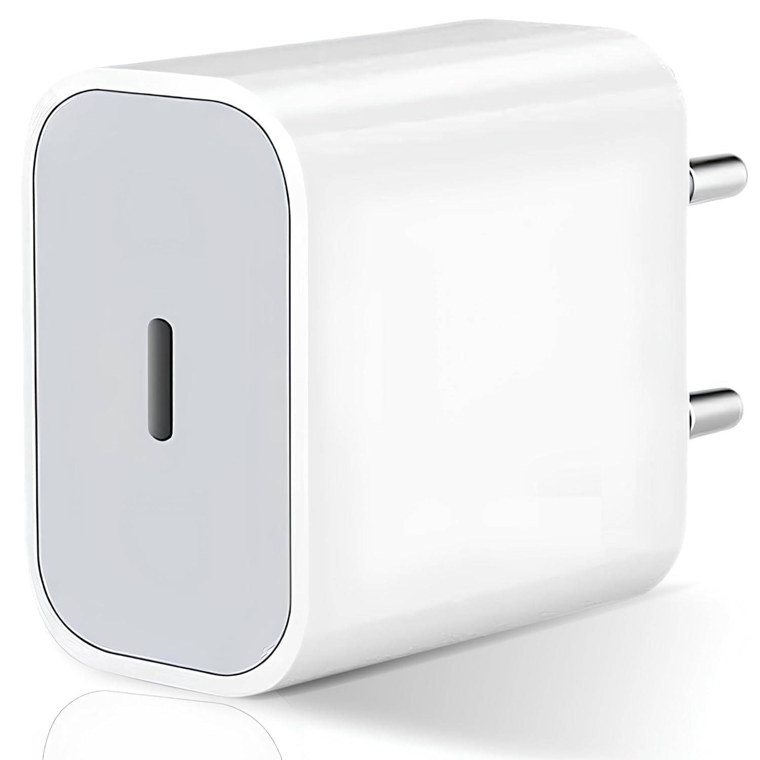 Original Apple-Certified 20W USB-C Adapter | Fast iPhone Adaptor for iPhone 11, 12, 13, 14, XR, XS/PRO/MAX, SE & iPad | MFi Certified Adapter (White)-image-2