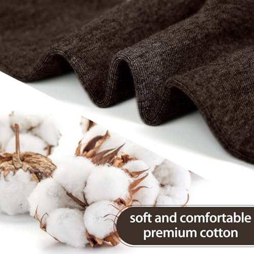 Image of FGZ Mens Crew Socks Breathable Cotton Soft Casual Thin Socks for Work,Sport & Everyday Wear,5 Pairs