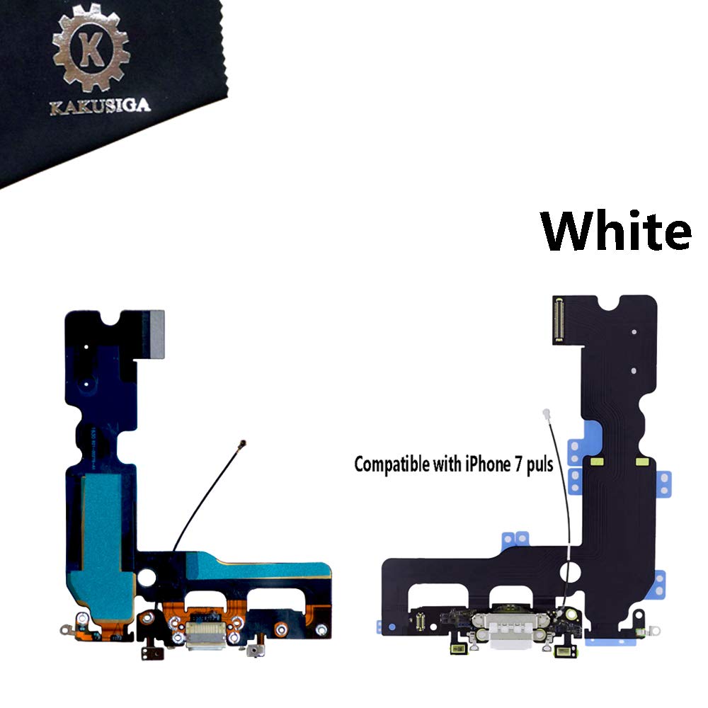 Connecteur De CHARGE Pour APPLE IPHONE 7 NOIR Microphone Antenne Dock Port Micro USB Nappe Flex - T&eacute;l&eacute;phonie