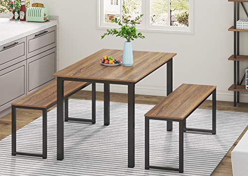 HOMURY 3 Piece Dining Table Set - Image 5