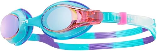 TYR Kids Swimple Tie Dye Mirrored Goggle