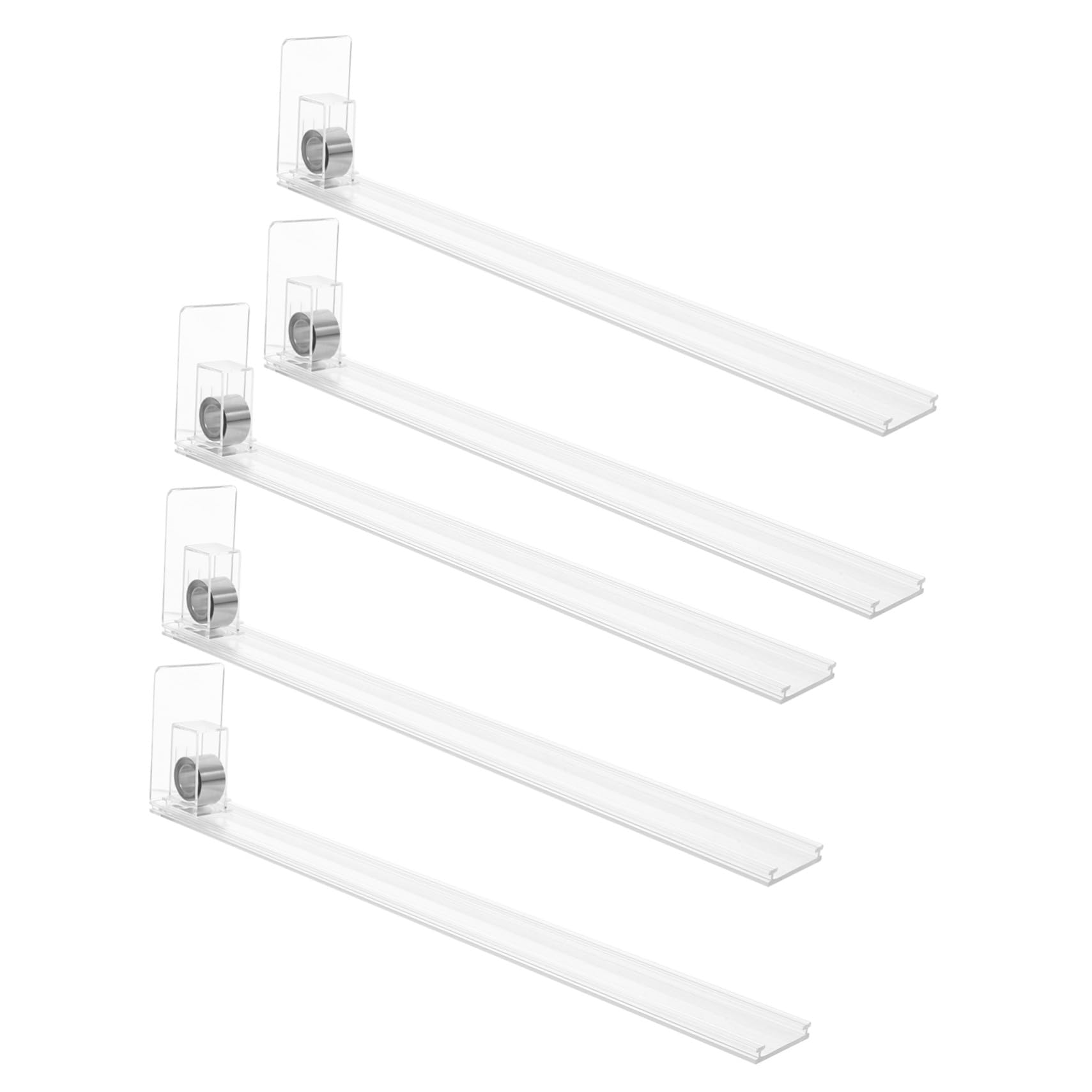 5 Pièces Distributeur Boisson Automatique à Ressort Organisateur de Rayon pour Canettes de Soda Distributeur Frigo Auto-poussant pour Magasins et Supermarchés