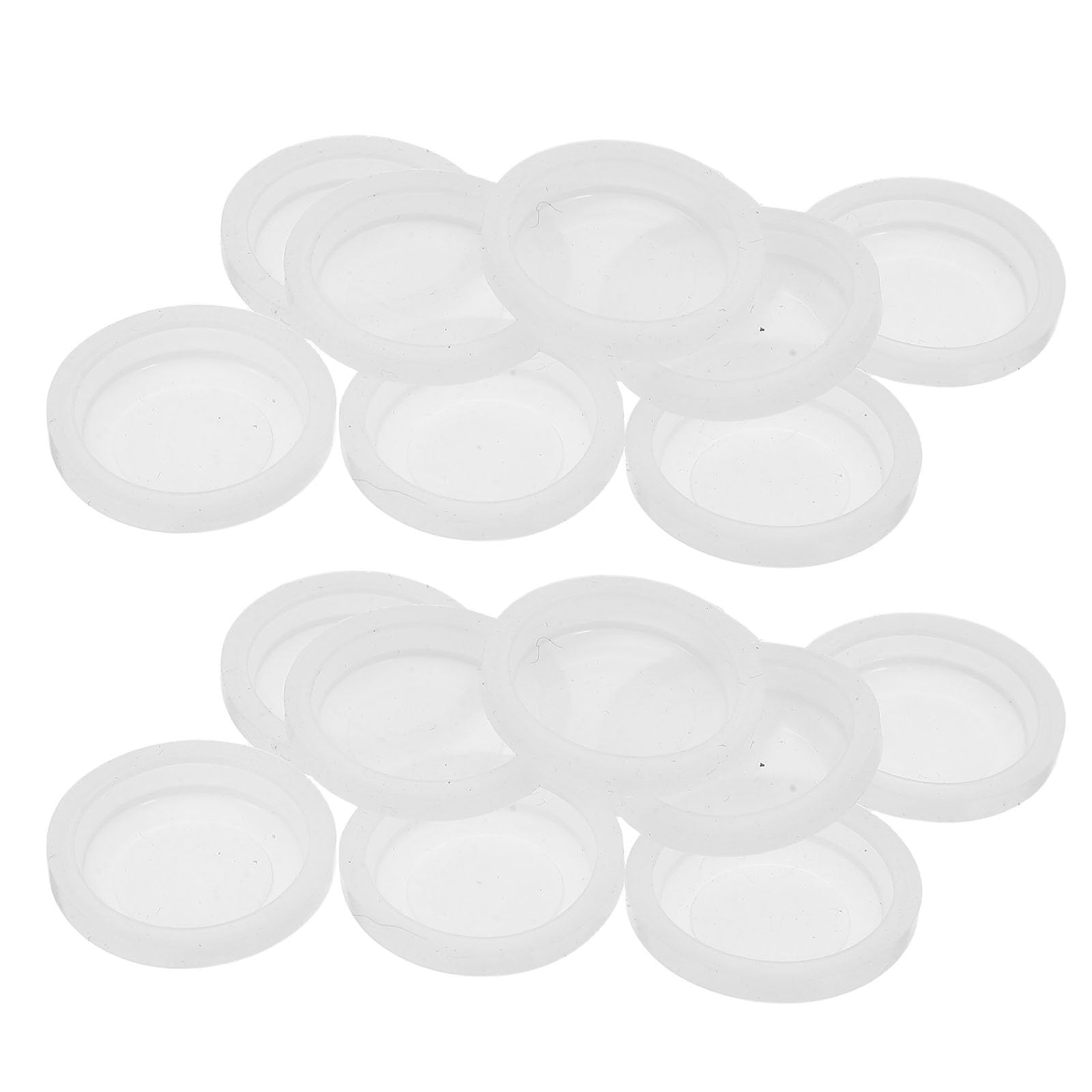 Tapas protectoras de silicona para interruptores de botón cubiertas antipolvo impermeables 8