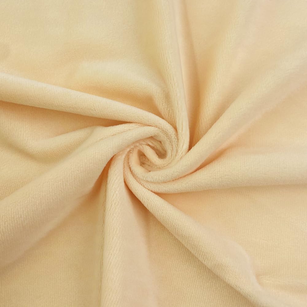 Weicher PlüSchstoff Stoff 50x45cm/150x50cm/150x100cm Weicher Stoff 1,5mm Nähstoff DIY Handgefertigter Kristall Superweicher Plüschstoff(72,50x45cm)