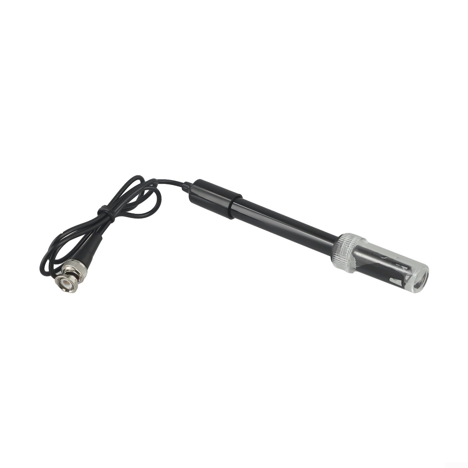 Sonde électrode PH PH-201 pour détecteur de culture d'aquarium, analyseur d'aquaculture, câble de 0,75 m, noir