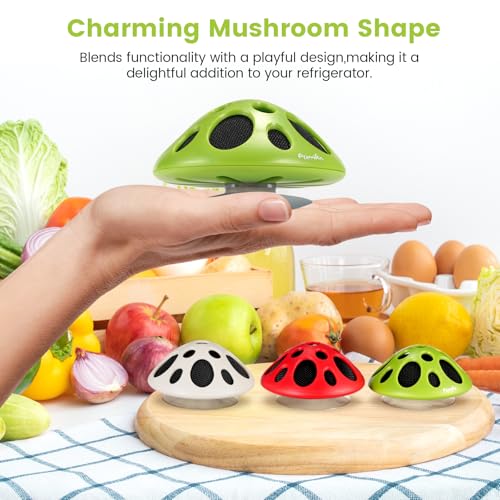 Purriko Fridge Deodorizer,Last up to 10 Years,Refrigerator Odor Eliminator,Fridge Smell Eliminator,More Effective than Baking Soda and Bamboo Charcoal Air Purifying Bags,Green