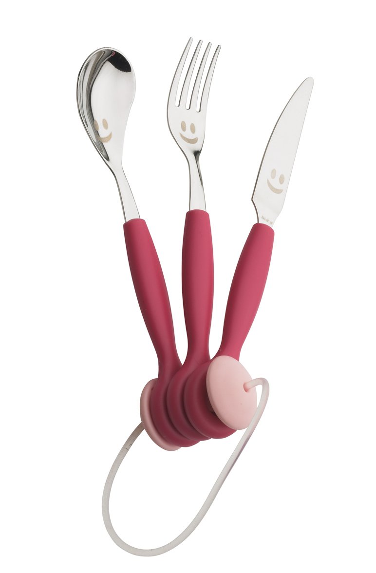 Tre Bimbi Trebimbi Jingle Set Loose, Stainless Steel, Fushia, 0.1 x 0.1 x 0.1 cm