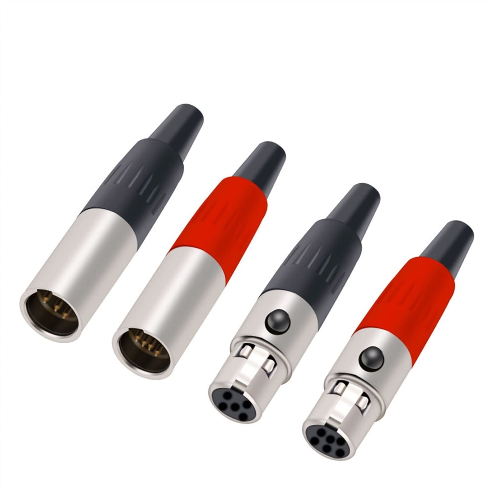 Xiatiaosann Connettore A Saldare XLR A 3 Pin, Spina A Serpente