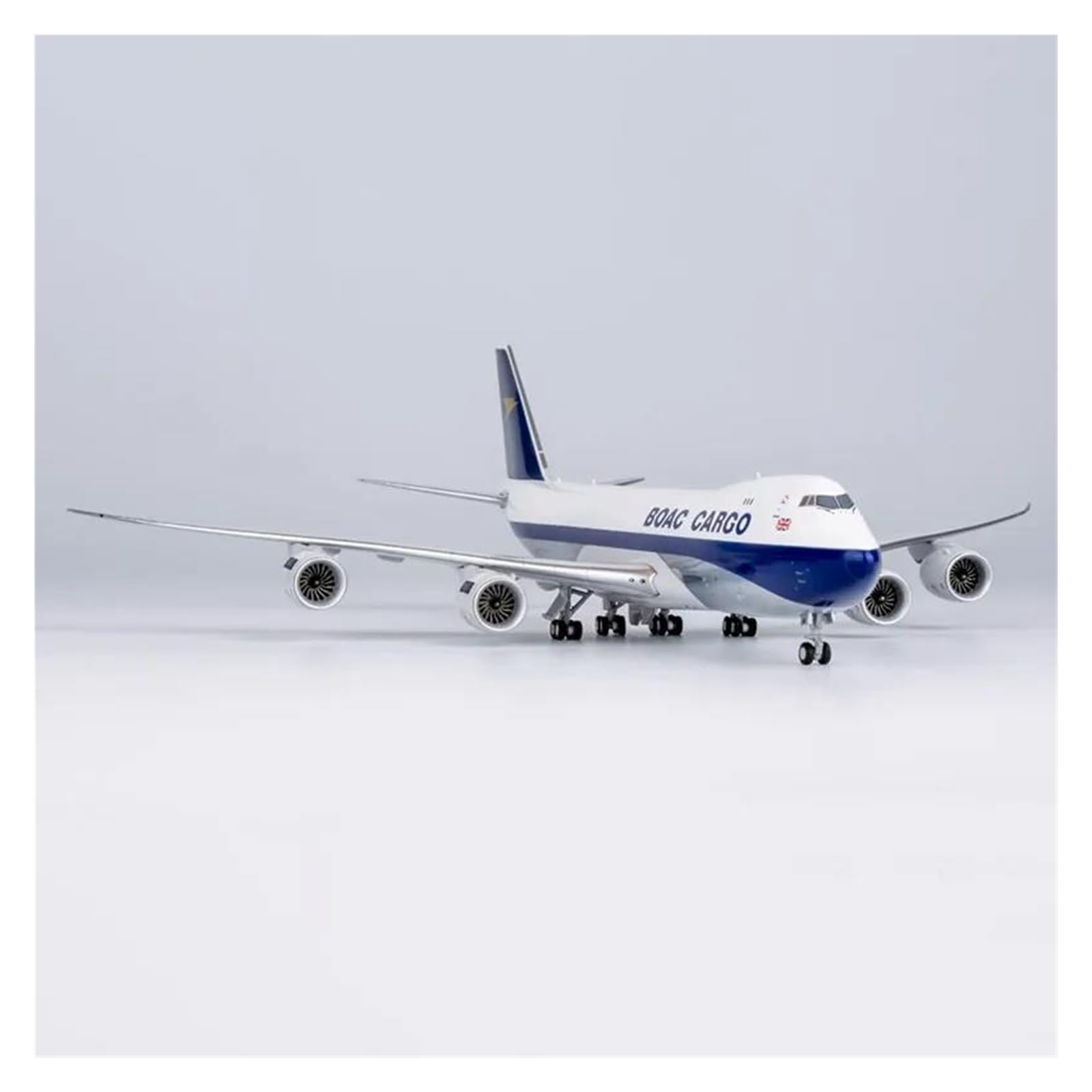 Odlewane metalowe modele samolotów Odlewany stop w skali 1:400 dla B747-8F Pamiątkowe Hobby Dorosły Model kolekcjonerski Samoloty do zbierania i wyświetlania