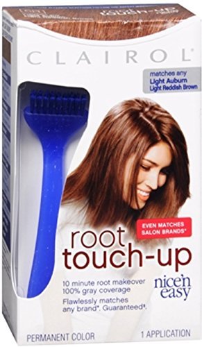 Clairol Nice 'n Easy Permanent Root Touch-Up, 6R Light Auburn/Reddish Brown 1 ea (Pack of 3)