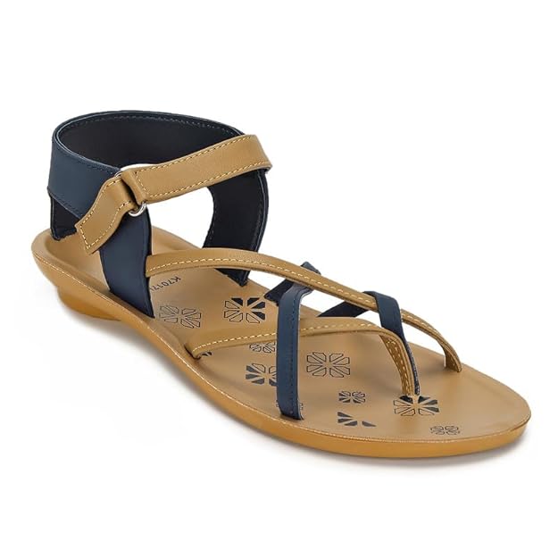 PARAGON Women’s Wedge Heel Sandals | Trendy Slip-On Sandals with Cushioned Footbed, Stylish Design, and Durable Construction | Perfect for Everyday Casual Wear