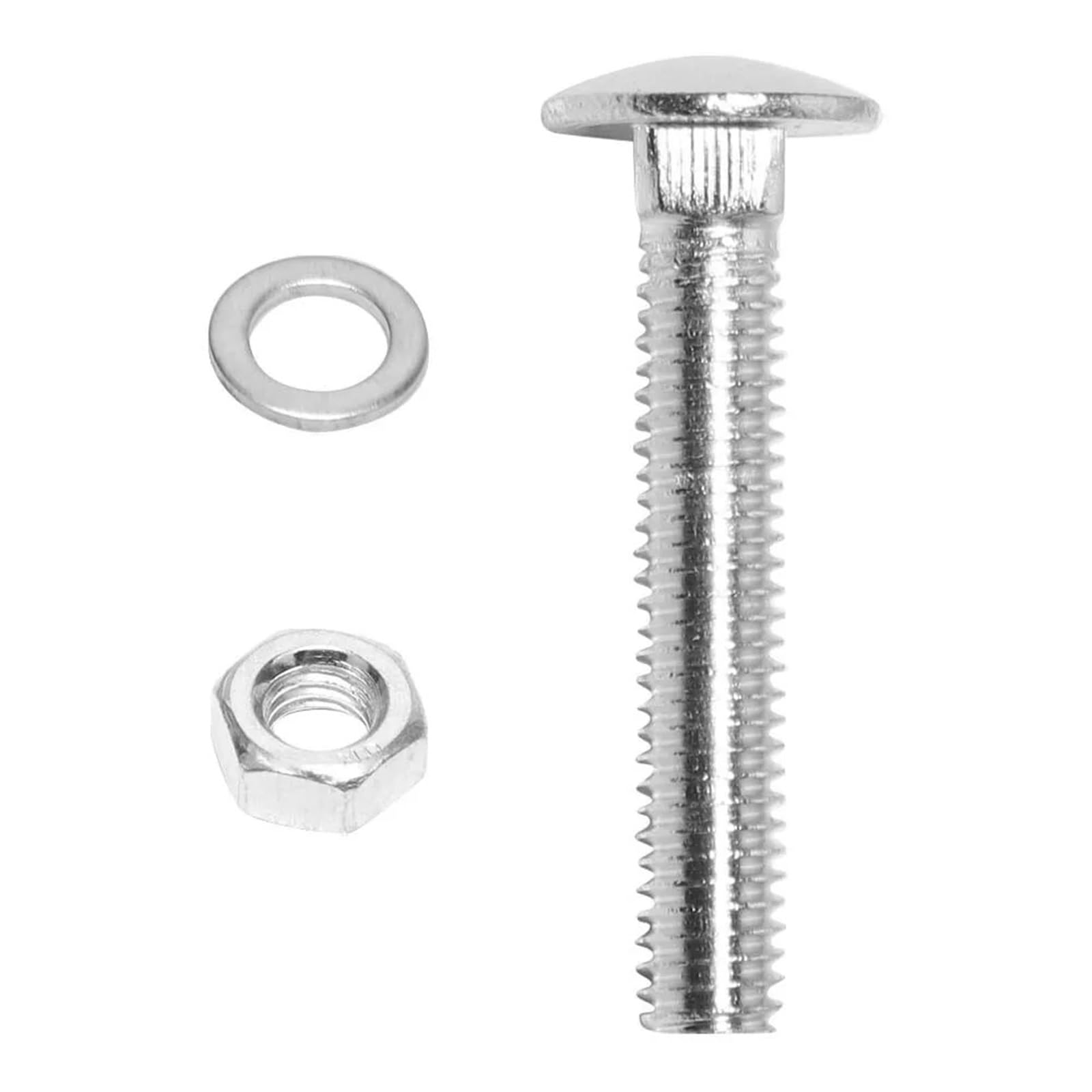Vis Boulons Et Écrous Kit Kit de fixation lattes banc jardin 24 écrous boulons rondelles M6