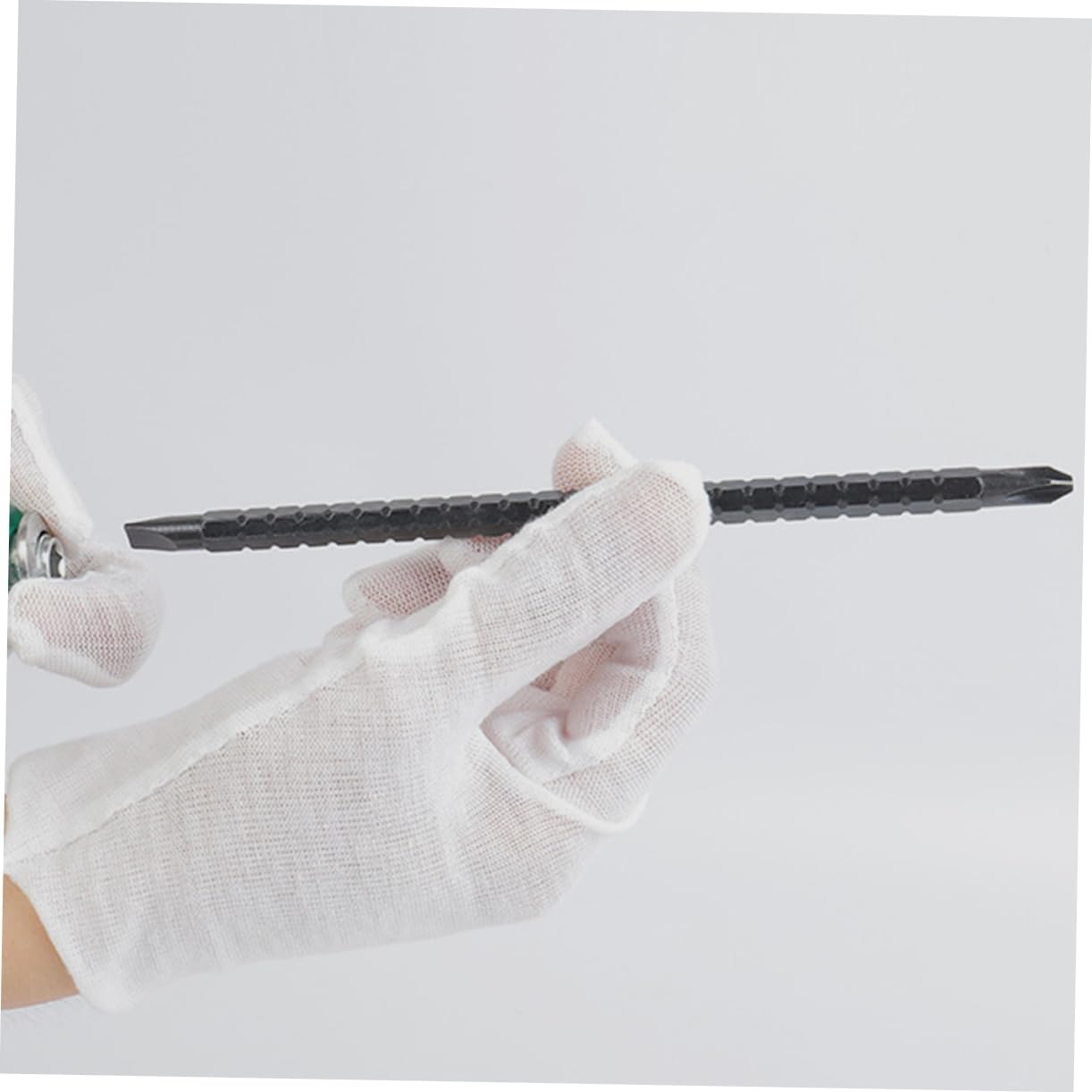 SHINEOFI 2 Set Set Di Cacciavite A Cricchetto Telescopico Precisione Chiave Testa Piatta Durevole Manico Cacciavite A Cricchetto Forniture Di Cacciaviti Manico in Pp Nero 4 Pezzi*2