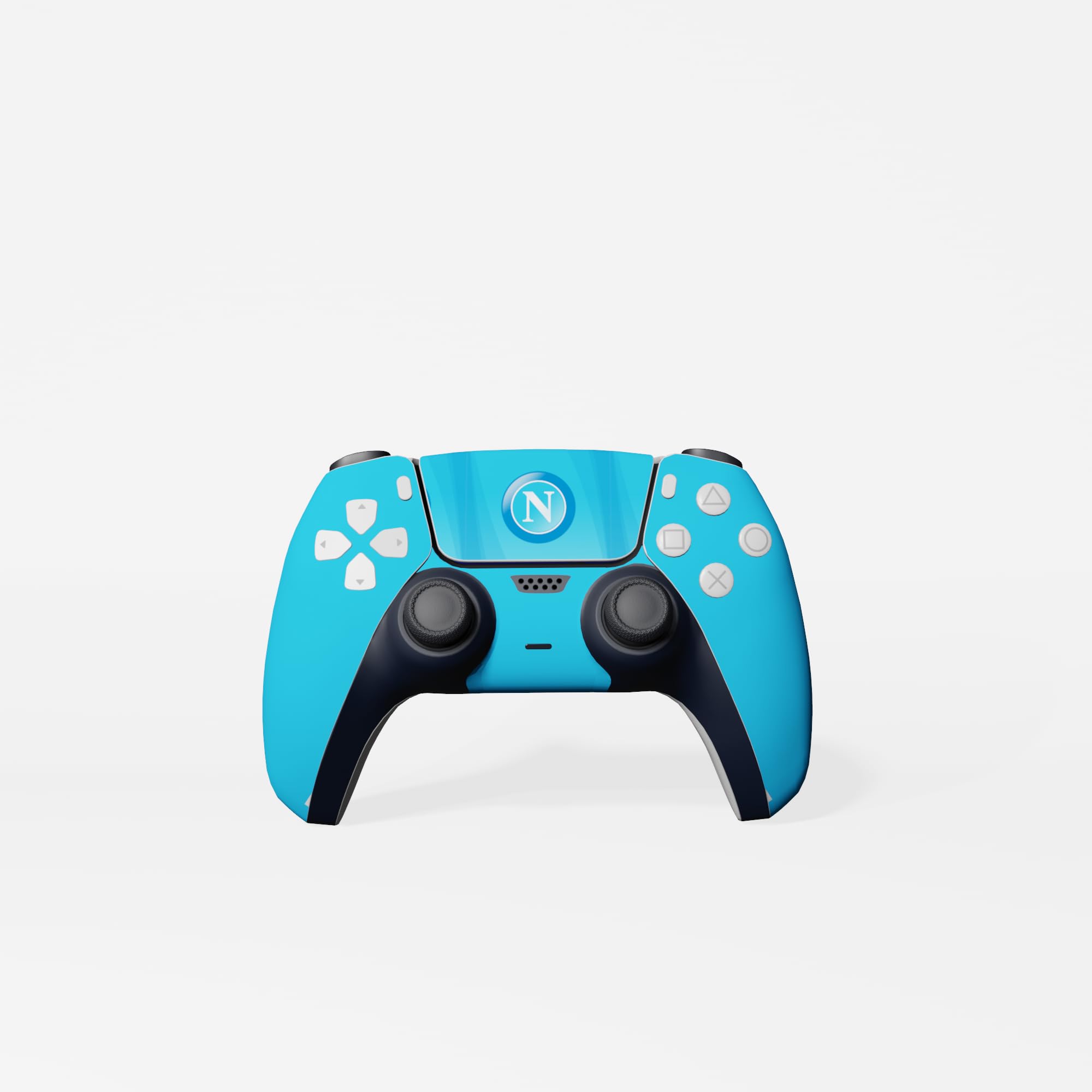 MaD Vision® Extra-Durable Skin Kit per PlayStation 5 (PS5) Disc | Set di Pellicole Adesive in Vinile Opaco per la Console e 2 Controller - per Napoli Design