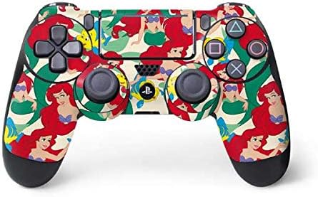 Skinit Decal Gaming Skin Compatible with PS4 Pro/Slim Controller - Officially Licensed Disney The Little Mermaid Ariel Part of Your World Design