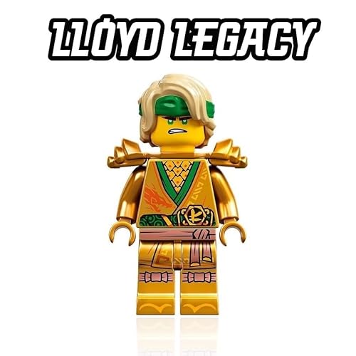 NINJAGO Legacy Minifigure - Lloyd (Golden Ninja) with Dual Swords 71735 - Lego - Immagine 1