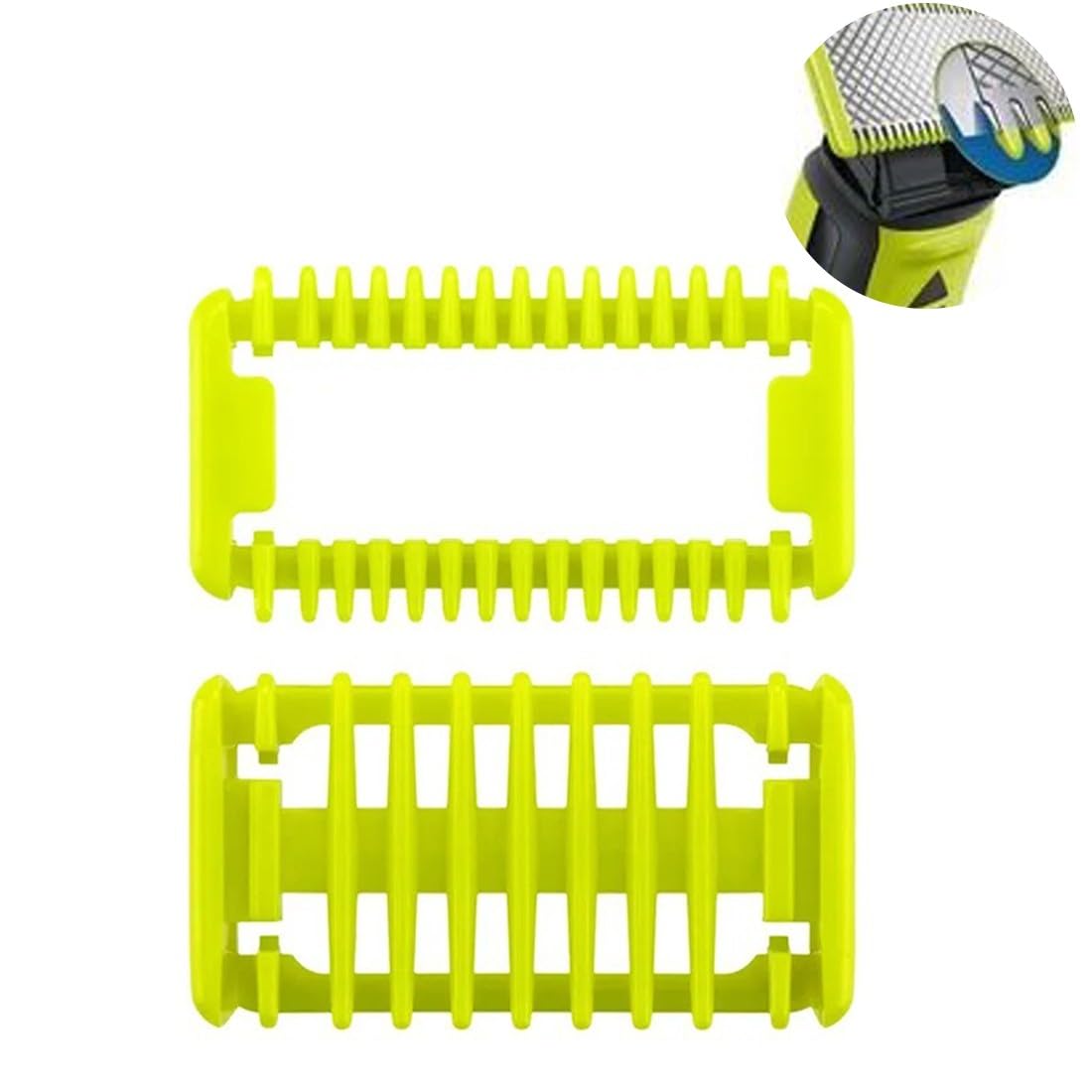 Peines de guía ajustables para Philips OneBlade QP2520 QP2530 QP2620 QP2630, 14 peines de longitudes ajustables para accesorios de recortadora de una hoja de 0,4 a 10 mm