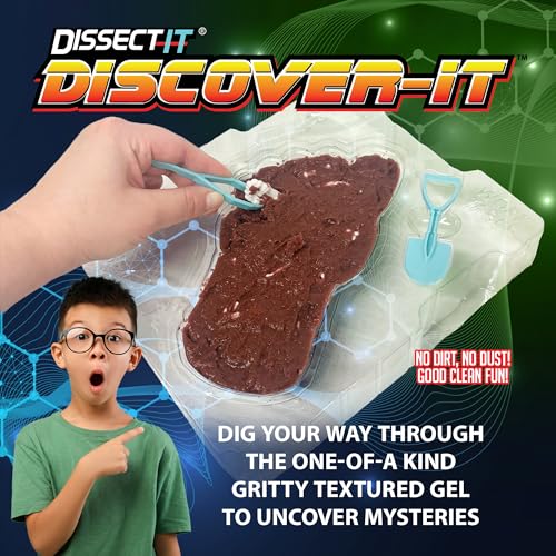 Image of Dissect-It Discover-It Bigfoot Dig Kids Science Kit, Gel Dissection Kit for Kids to Learn Anatomy, STEM Toys for Ages 6 and Above