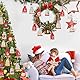 Powmag Adventskalender zum Befüllen, 24 Bunte Adventskalender Säckchen, Adventskalender zum Befüllen Stoff, Adventskalender Beutel mit Holzklammern, Hanfseil, Adventskalender 2024 Junge, Mädchen
