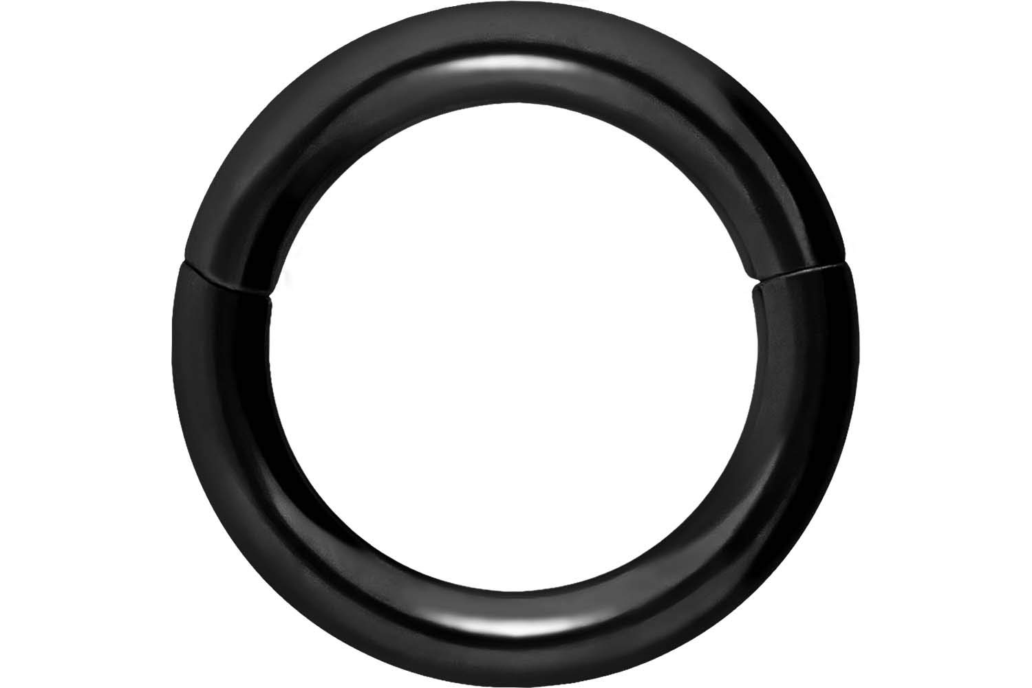 PIERCINGLINE Anillo segmento Clicker de acero quirúrgico – Piercing en oro, plata, rosa, negro o azul – para nariz, tabique, oreja, hélice o tragus — view 74