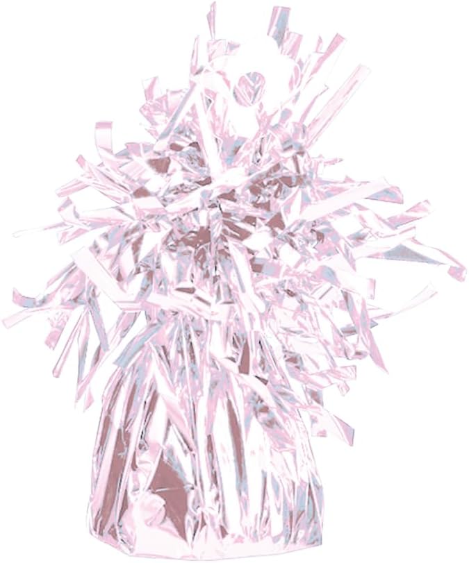 amscan 991365-15 - Fringed Foil Balloon Weight - 170 g, Iridescent, One Size