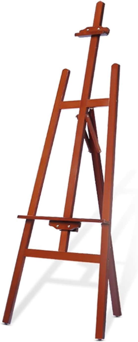 Cavalletto per artisti, cavalletto in Legno con Struttura a A, Pieghevole, Portatile, per Pittura, Disegno e Esposizione, Facile da Montare.