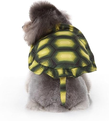 Miniatura 3 de Ropa de cosplay de tortuga, mochila para perro, sombrero superior para perro, disfraz de Halloween para perro, disfraz de Halloween para cachorro,