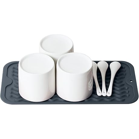 Compact and Efficient: Small Drying Mat for Kitchen Counter