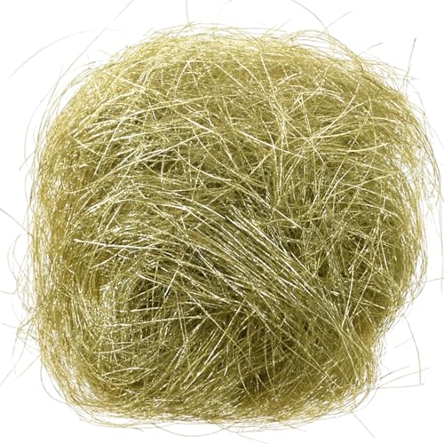 MIJOMA Engelshaar Flitter Dekofasern - glänzende Weihnachtsdekoration...