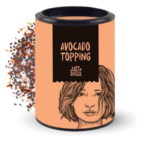 Just Spices Avocado Topping I Spice blend for avocado I Also for refining bowls and salad I 60g Cover