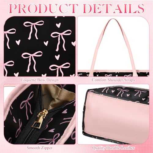 Bolso Tote Coquette Abbylike para mujer miniatura 5
