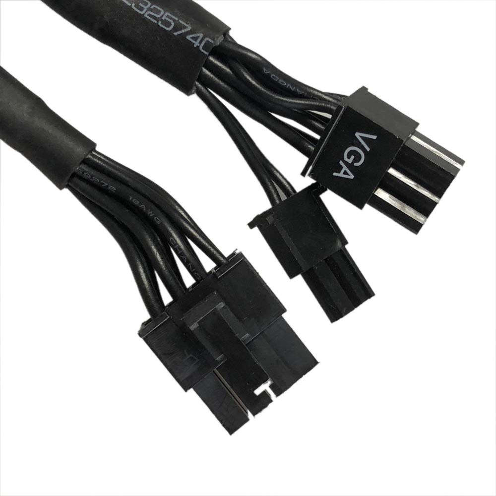 Gintai Zapasowy kabel elastyczny kabel zasilający kabel zasilający do EVGA 750 P2 G2 G3, do EVGA Supernova 550-1300 G2 G3 G5 18AWG 8-pin do 8-pin (6+2) PCIE VGA