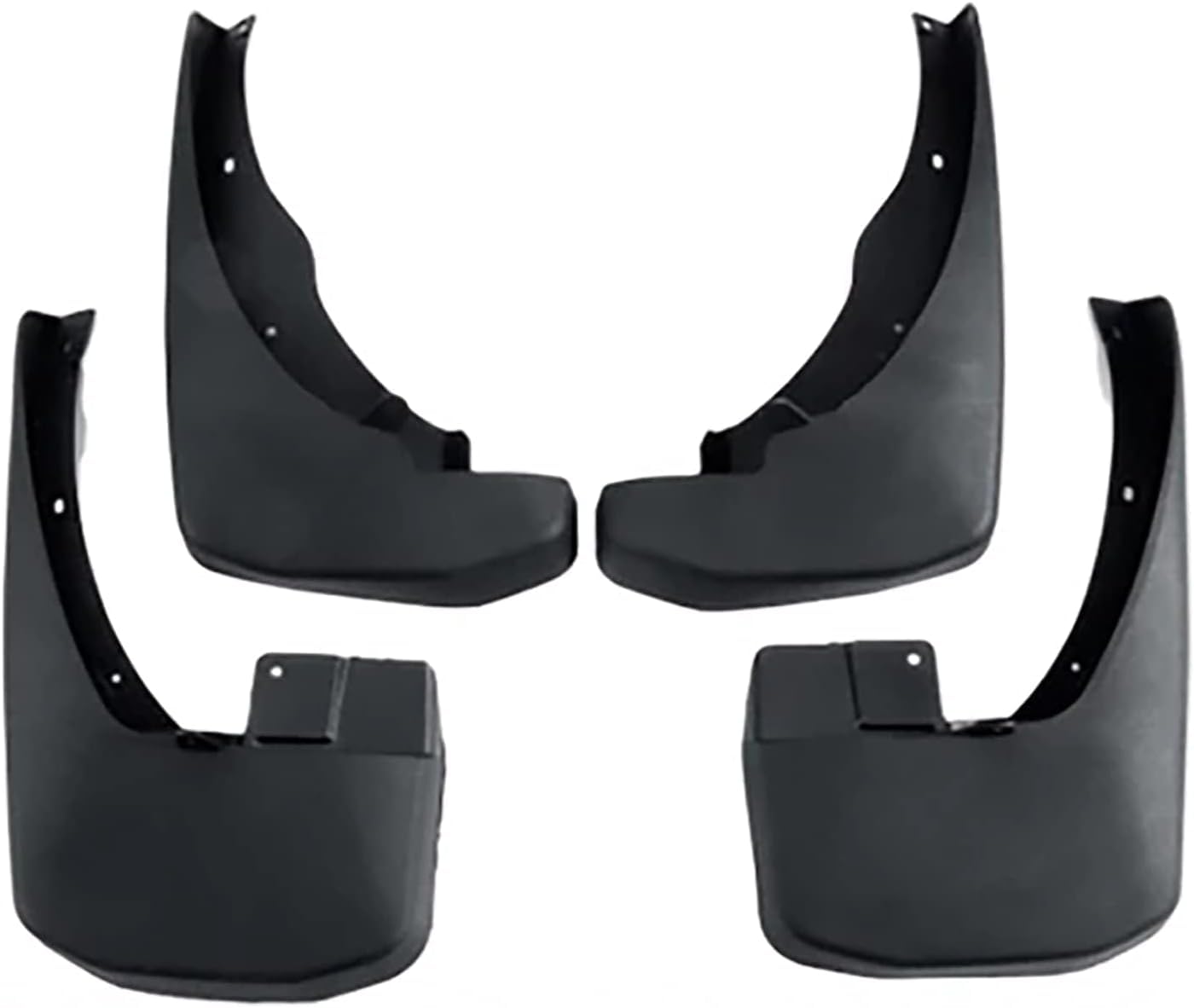4 pièces Bavettes Garde-Boue de Voiture pour Nissan Navara D40 2005-2016, Car Splash Fender Garde-Boue,Pièces Automobiles
