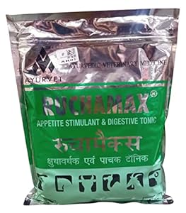 Ruchamax (1Kg) Digestive Tonic and Appetite Stimulant Powder for Animals