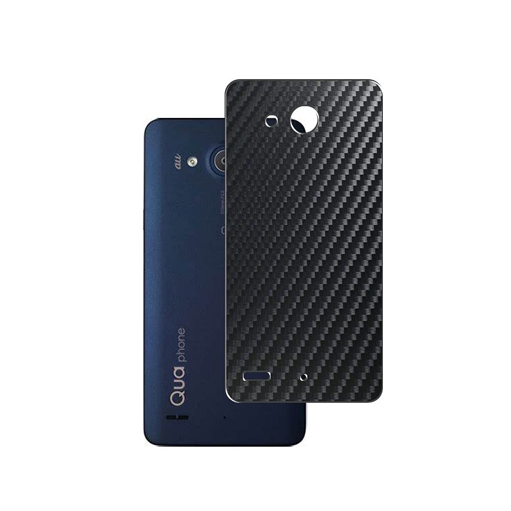 2 Pack Back Screen Protector Film, compatible with au Qua phone PX (LGV33) LG Guard Cover （ Not Tempered Glass/Not Front Screen Protectors）- Black