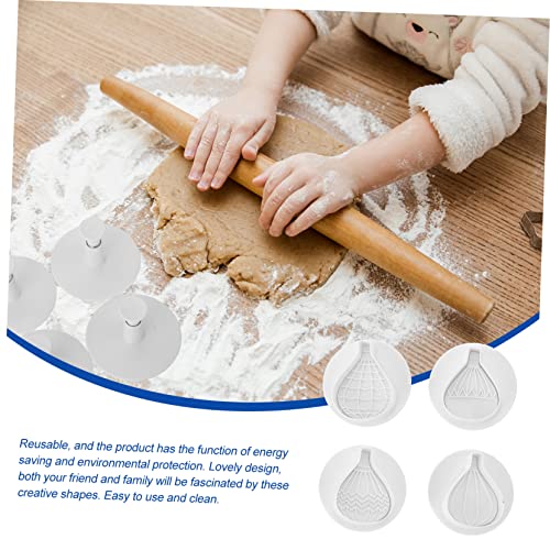 Set de 4 moldes para galletas y fondant SHOWERORO miniatura 3