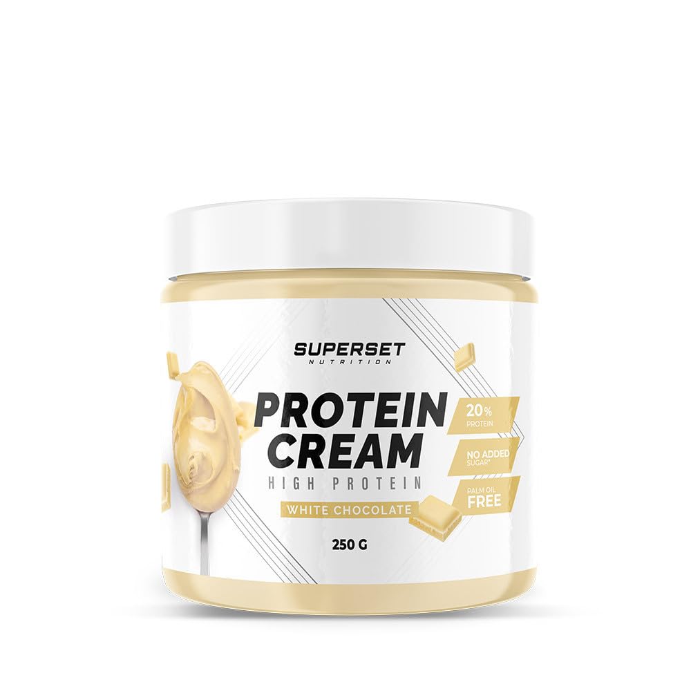 Superset Nutrition Protein Cream 250g Chocolate Blanco