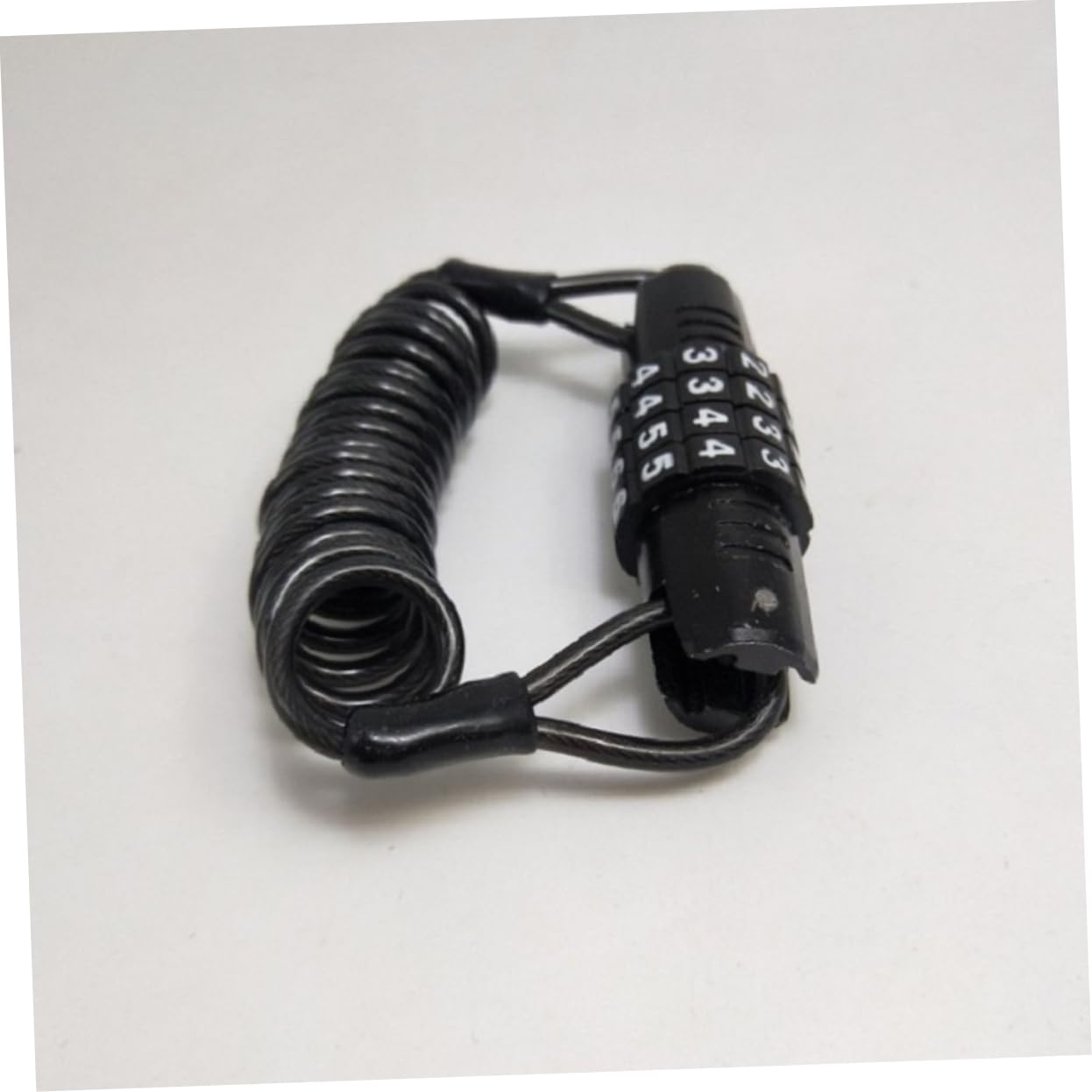 BESTonZON 3pcs Theft Portable Bike Lock Durable Coded Wire Lock for Bicycles Scooters and Motorcycles Easy to Use Compact and Secure for Cycling Safety