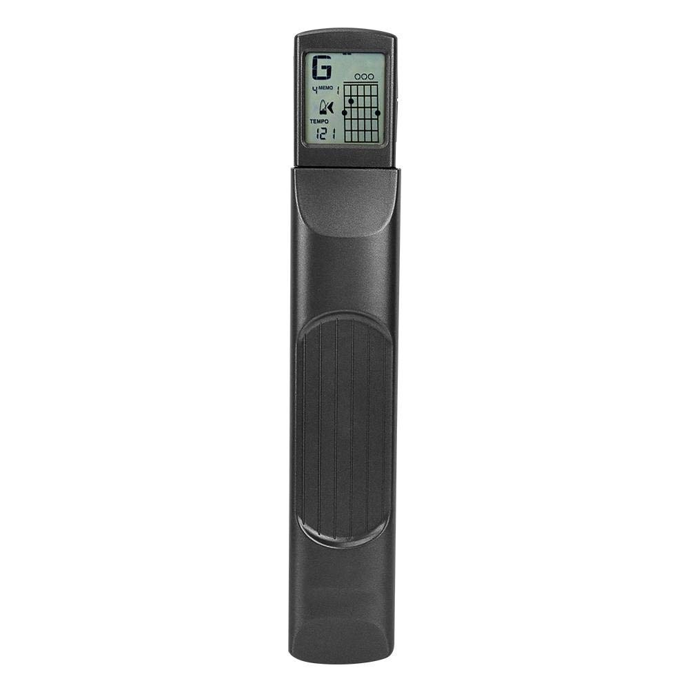 Allenatore di accordi, schermo grafico ruotabile tastiera portatile mini 6 tasti, strumento per accordi di chitarra per musicisti insegnanti allenamento casa studio