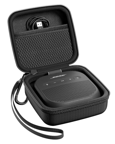 ProCase Dur Étui Housse Cas pour Enceinte Bluetooth Bose SoundLink Micro (2e génération) /Micro (1re génération), Coque de Protection de Voyage, étui Housse de...