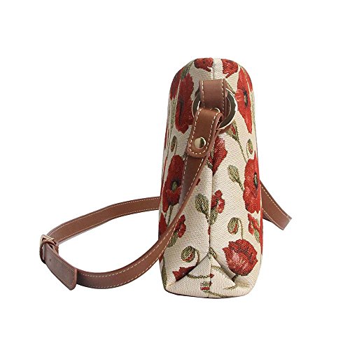 Image of Signare Tapestry Crossbody Bag Sling Shoulder Purse for Women