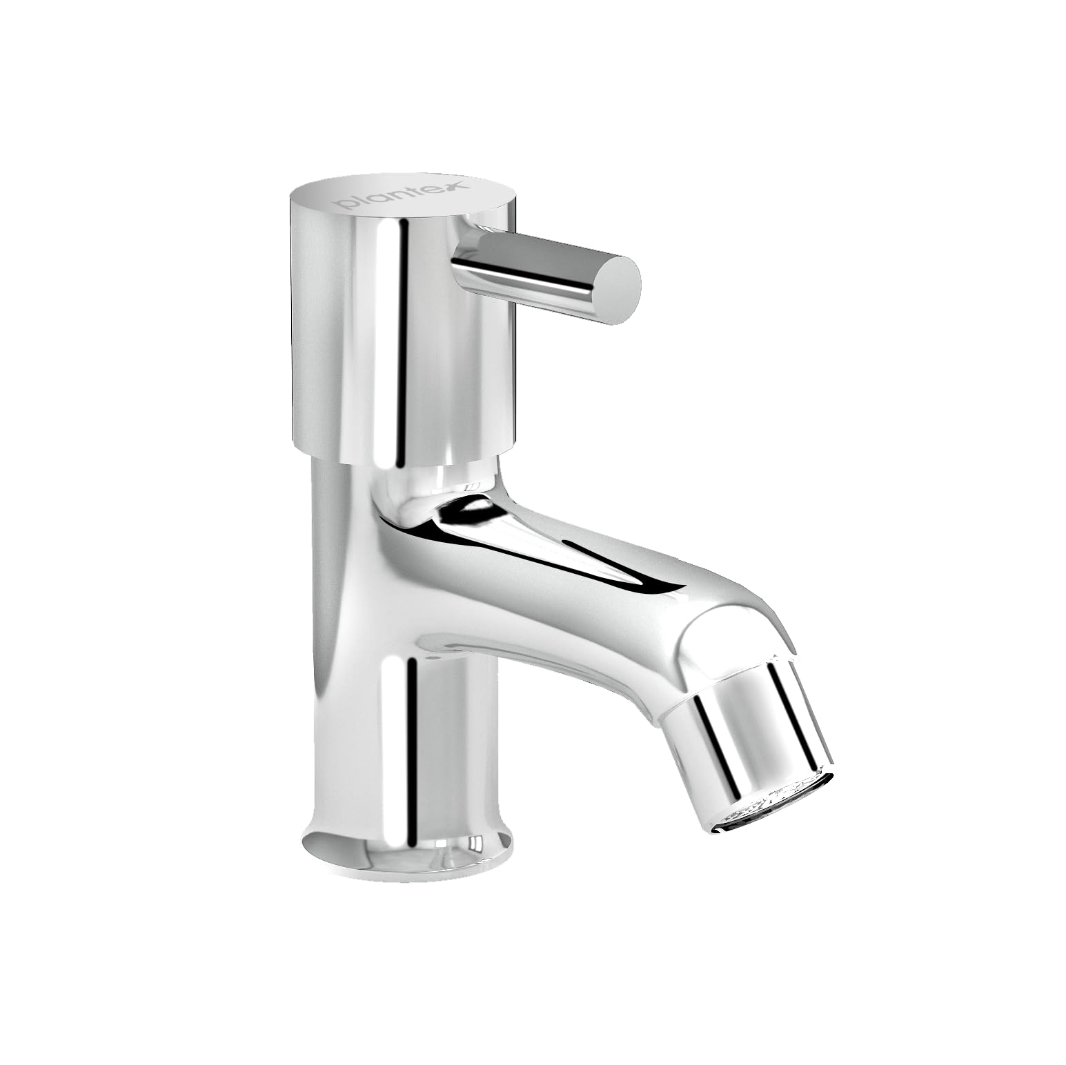 Plantex Brass Spindle Pillar Tap for Wash Basin with Water Saving Aerator/Tabletop Wash Basin tap/Bathroom Tap-(MKS-1273-Chrome)-image-36