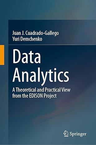 Data Analytics: A Theoretical and Practical View from the EDISON Project-finelybook