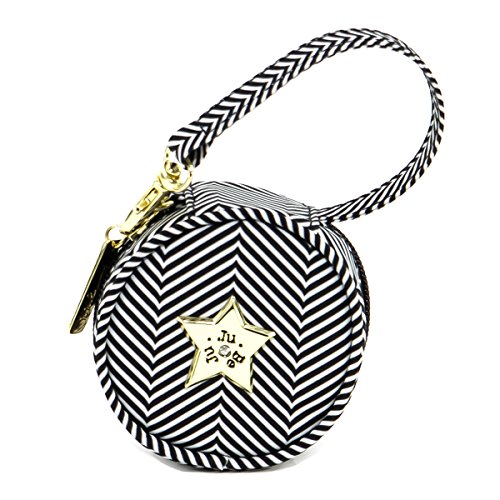 JuJuBe Paci Pod Pacifier Holder, Clip Binky to Diaper Bag or Stroller, Purse Charm, Holds 2 Pacifiers