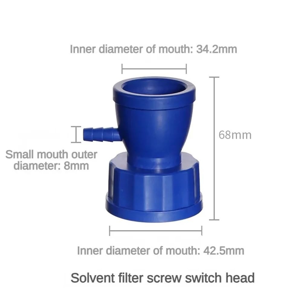 Dispositivo de núcleo de arena de laboratorio, adaptador de tornillo GL45 for disolvente, aparato de filtración al vacío de vidrio, 500/1000 ml(500ml set)